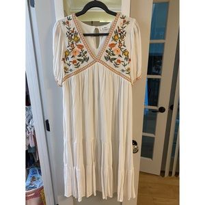 Lulu’s embroidered dress